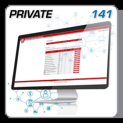 FAA 파트 141 개인 파일럿 PPL 온라인 지상 학교 과정