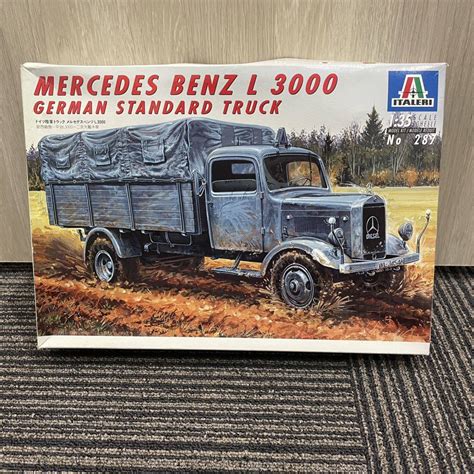 1円〜 未組立 1/35 ITALERI MERCEDES BENZ L 3000 GERMAN STANDARD TRUCK NO.287 ...