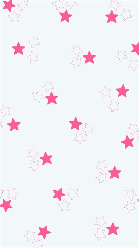 Pink Star Wallpaper
