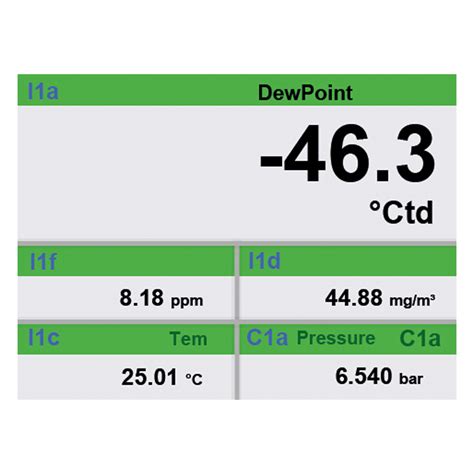 Portable dew point measurement down to -80°Ctd - DP 500 | CS INSTRUMENTS