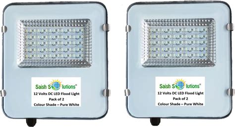 Saish Solutions 12 Volts 24 Watts DC LED Street Light Directly Run On ...