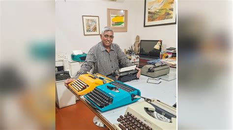 Key to past: Indore man collects 570 typewriters from across the world