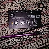 Behringer HA400 4-Channel Headphone Amplifier, Black: Amazon.in ...