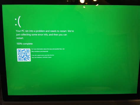 Image result for Windows Greenscreen Crash