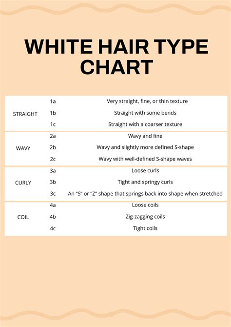 Free Shea Moisture Hair Type Chart - Word, PDF, Illustrator, PSD ...