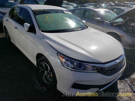 1HGCR2F37GA185265 2016 HONDA ACCORD LX - View history and price at AutoAuctionHistory