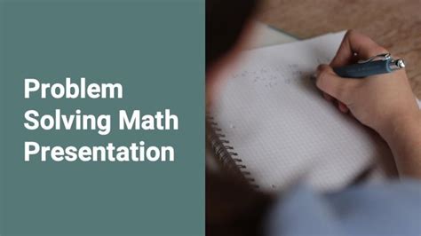 Image result for Problem Solving Presentation