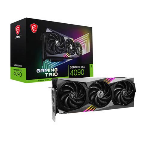 Buy MSI GeForce RTX 4090 Gaming Trio | Graphics Card | Mdcomputers.in