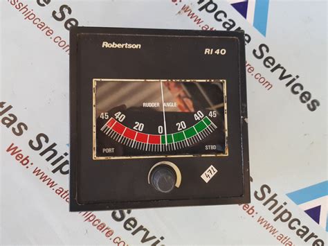 ROBERTSON RI 40 RUDDER ANGLE INDICATOR – Atlas Shipcare Services