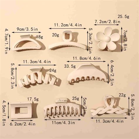 Freebies Pack of 5 Trendy Hair Accessories | Hair Claw Clips Hair Claw ...