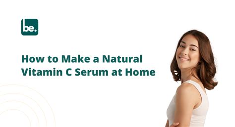 How to Make a Natural Vitamin C Serum at Home – Belogical Wellness ...
