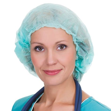 Buy Disposable Nurse/Bouffant Cap - White - 21-100/Bag - Latex Free ...