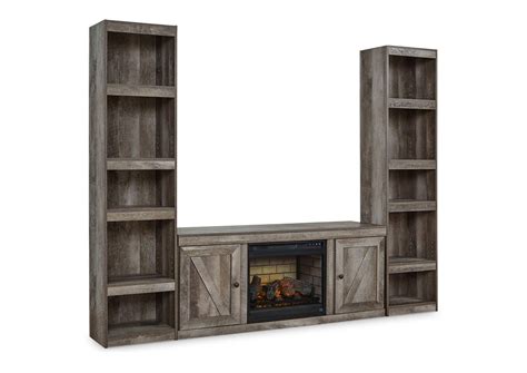 Wynnlow 3-Piece Entertainment Center with Electric Fireplace