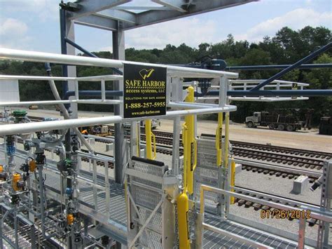 Railcar Loading Platforms & Gangways - Railcar Fall Protection Systems | Safe Harbor Access Systems
