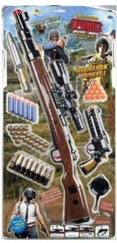 Trade Zone Original Theme Gun Toys Set with Assault Rifle Kar98k Model ...