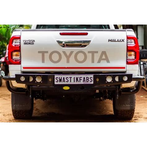 Hilux Heavy Duty Rear Bumper