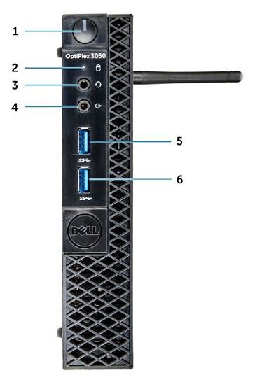 OptiPlex 3050: Visual guide to your computer | Dell India