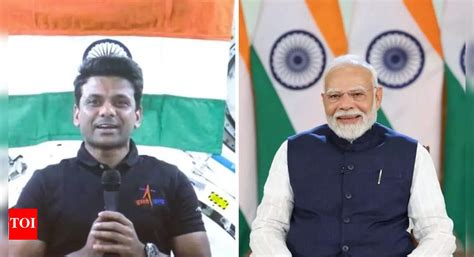 'Gajar ka Halwa' in zero gravity: PM Modi shares a laugh with ...