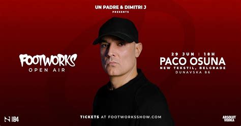 FOOTWORKS SHOW with Paco Osuna at New Tekstil, Belgrade, New Tekstil ...
