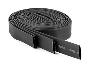 G&S Adhesive Lined Heatshrink Black Polyolefin -Tube Sleeve (1 Meter ...