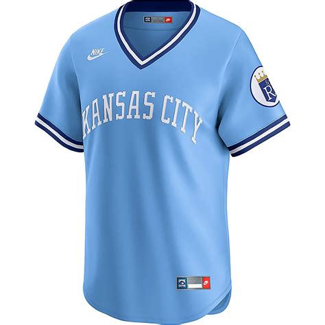 Nike Bo Jackson Light Kansas City Royals Throwback Cooperstown ...