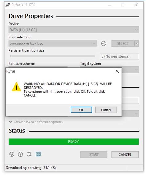 Image result for Create Bootable Proxmox USB On Linux