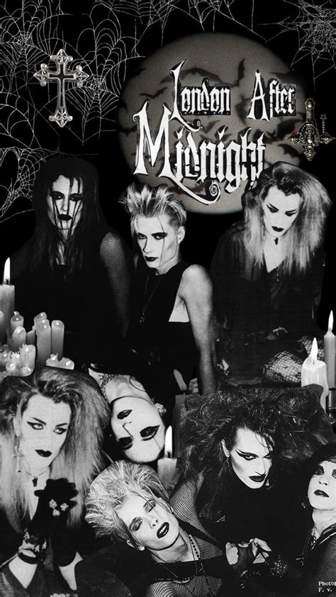 london after midnight #londonaftermidnight #goth #music #collage Band ...