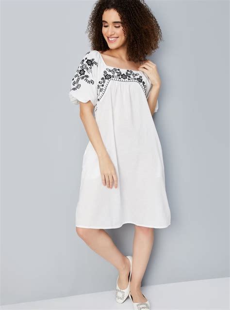 Buy Kalki x Max Women Embroidered A-line Dress Online at just Rs. 1199. ...