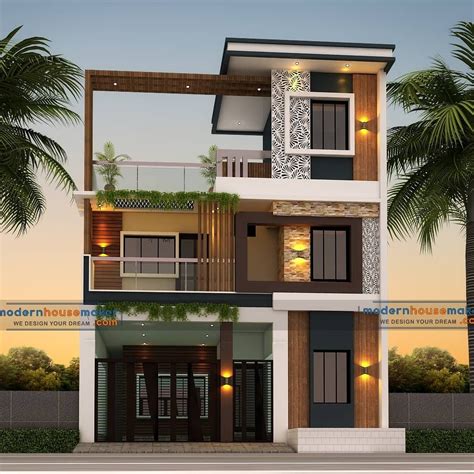 Modern Look Elevation Design for 20x40 House