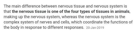 2. What is the difference between the nervous and the nervous system ...
