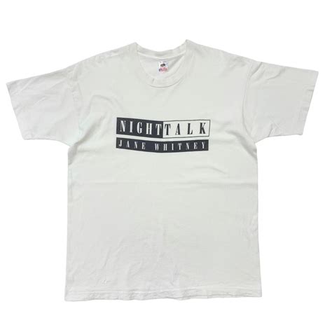 FRUIT OF THE LOOM｜フルーツオブザルーム 半袖Tシャツ 90年代 NIGHTTALK JANE WHITNEY Tabloid ...