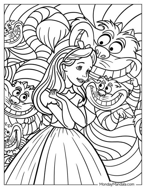 20 Disney Coloring Pages For Adults (Free PDF Printables) | Disney ...