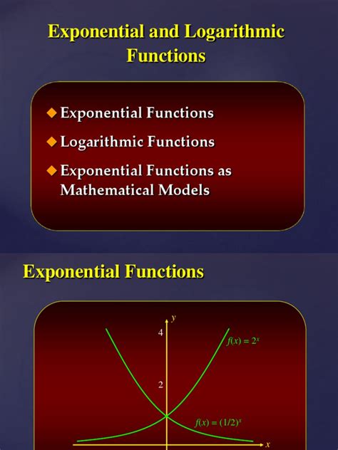 Image result for Exponential Logarithmic Functions