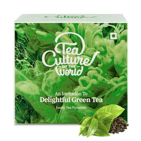 Tea Culture of The World Delightful Green Tea | Green Teabags | Premium ...