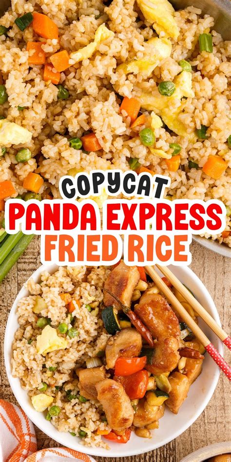 Panda Express fried rice taste exactly like the real thing! The rice is ...