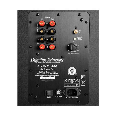 Definitive Technology ProSub 800 Powered Subwoofer Price in India ...