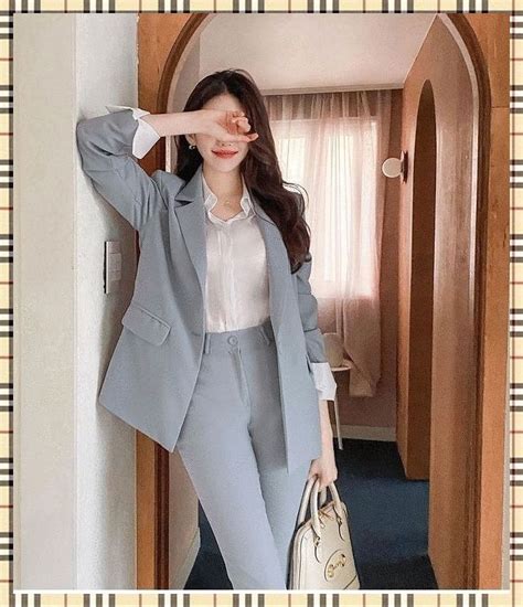 korean fashion office wear