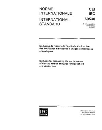 IEC 60530 Ed. 1.0 b:1975, Methods for measuring the performance of ...