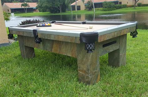 Artisan Outdoor Pool Table - Elite Home Gamerooms