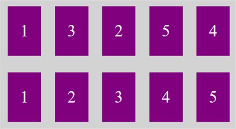 CSS Order 的图像结果