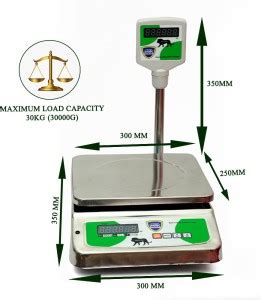 BEST INDIA 30KG TABLE TOPZ SERIES STAINLESS STEEL WEIGHING SCALE ...