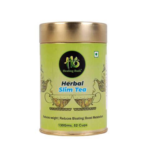 Healing Buds Herbal Slim Green chai powder With Natural Herbs | Gut ...