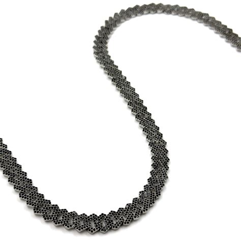 Black cuban chain (Kanye West) – Saatvik Silver