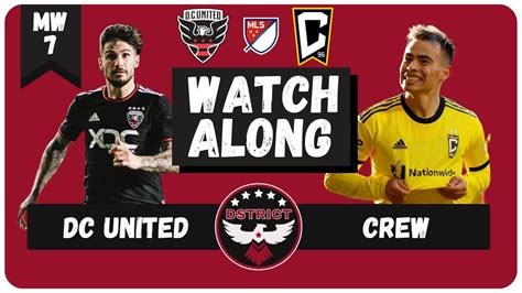 DC UNITED vs COLUMBUS CREW LIVE Watchalong - YouTube
