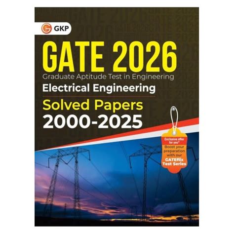 GATE 2026 : Electrical Engineering - 26 Years Solved Papers ( 2000 ...