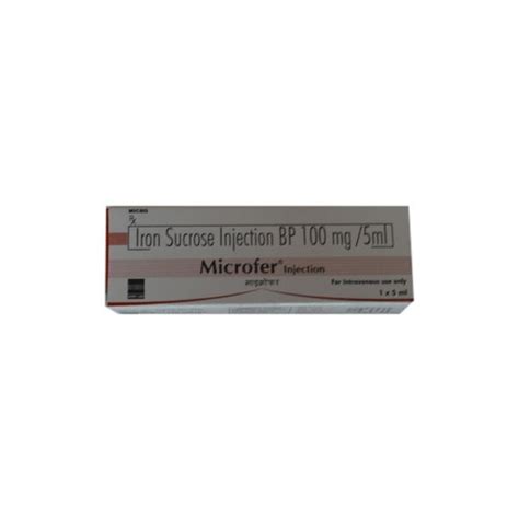 MICROFER 100MG INJ – INDMED