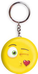 HOLA Yellow Color Face With Winking And Kissing Emoji Pack of 1 Bottle ...