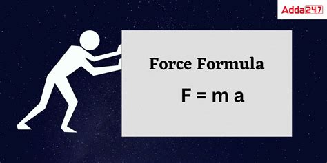 Force Formula in Physics, Equation, and Examples