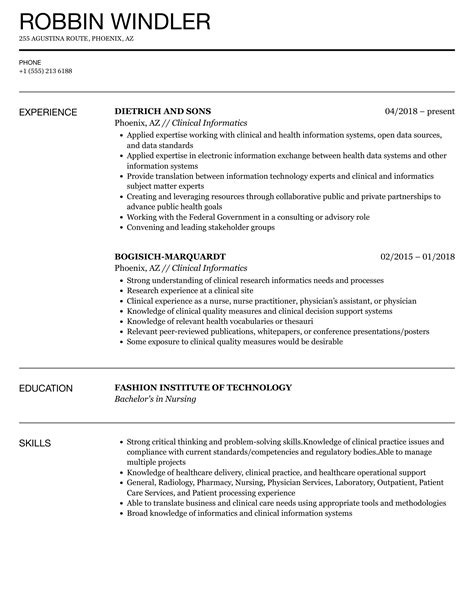 clinical informatics jobs remote - Tawna Spring