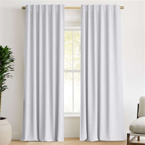Latitude Run® Blackout Curtains Thermal Insulated Window Treatment ...